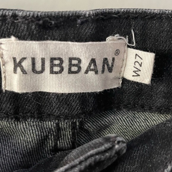 Kubban Distressed Skinny Jeans Size 27 ASOS - Picture 2 of 8